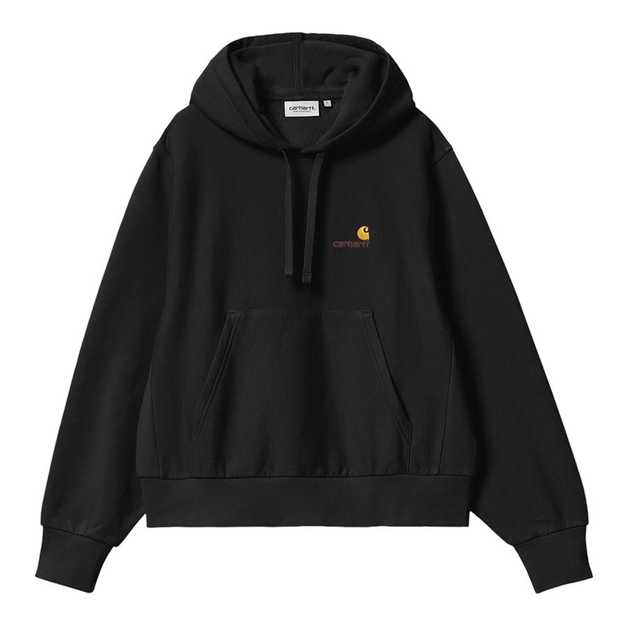 W' Hooded American Script Sweatshirt felpa da donna Carhartt WIP | I03365089XX